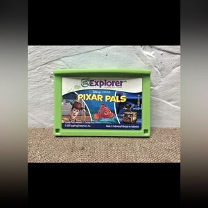 Pixar Pals LeapFrog Leapster Explorer Learning Game Tested Works Cartridge Only